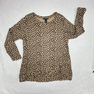 Women’s Grace Elements XL Leopard Print Top
